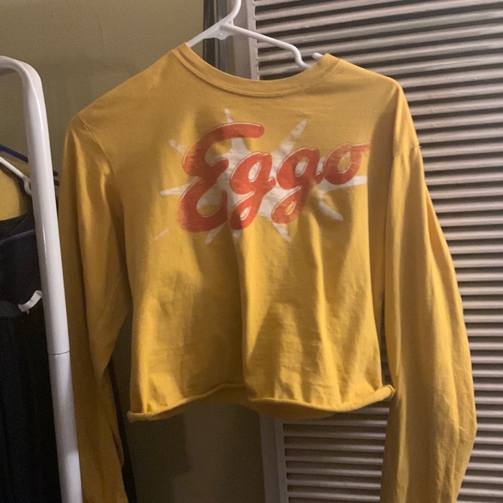 🆕EGGO Cropped Long Sleeve Tee